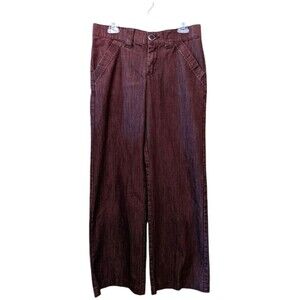 LEE Jeans Retro High Rise Wide Leg Stretchy Size 8 Medium